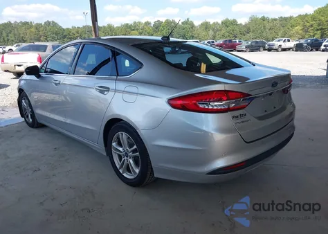 2018 Ford Fusion Se из США, поврежденный, VIN 3FA6P0HDXJR164747